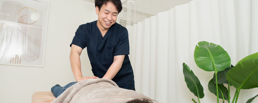 肩施術